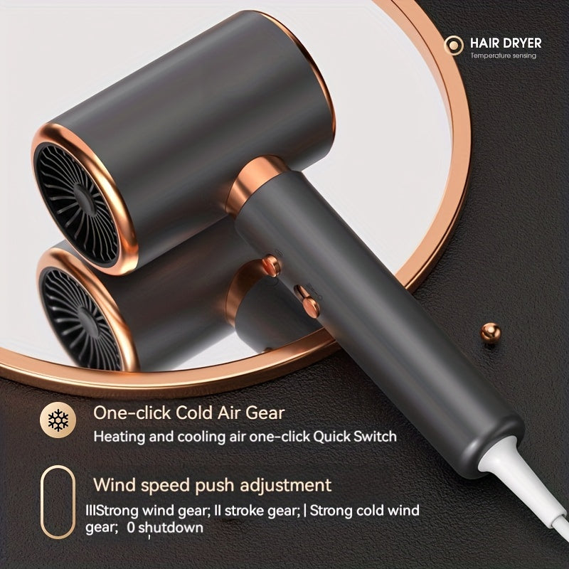 Lisslune | AeroForce | 2000W Professional Hair Dryer with Hot & Cold Air Function