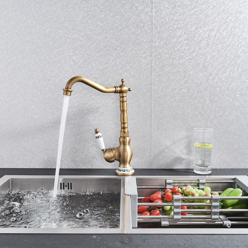 Lisslune | Antique Concise Kitchen Faucet