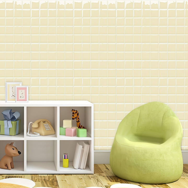 Lisslune | 5 Stück/10 Stück 3D Wandfliesenaufkleber 10x10 Zoll, Küche Wohnzimmer Badezimmer Flur, Einfach anzubringen und abziehbarer Aufkleber Tapete, Achat Jade Marmorquadrate Selbstklebend Wasserdicht Leicht zu reinigen Kostenloses Schneiden