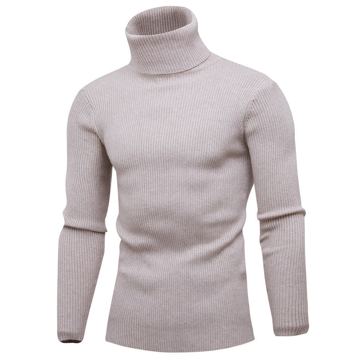 Men's elegant turtleneck sweater made of soft knit Lisslune