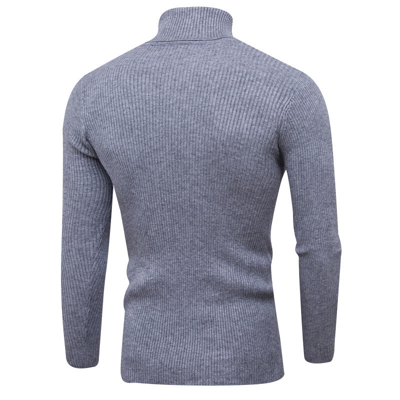 Men's elegant turtleneck sweater made of soft knit Lisslune