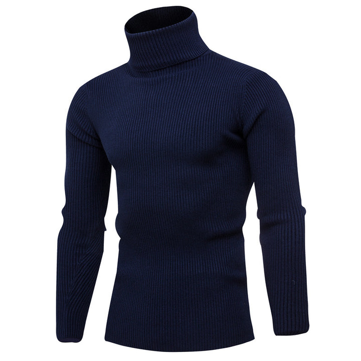 Men's elegant turtleneck sweater made of soft knit Lisslune