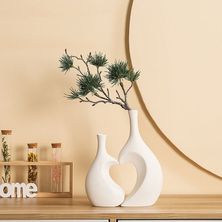 Lisslune | Ceramic Pair | Stylish Vases for Home |