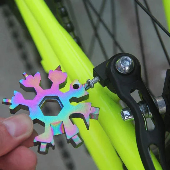Lisslune | Snowflake | 18-in-1 Multitool