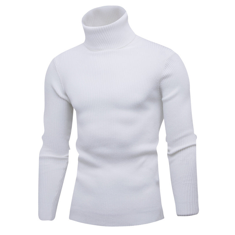Men's elegant turtleneck sweater made of soft knit Lisslune