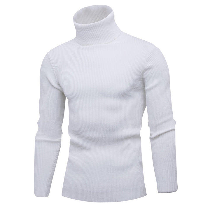 Men's elegant turtleneck sweater made of soft knit Lisslune