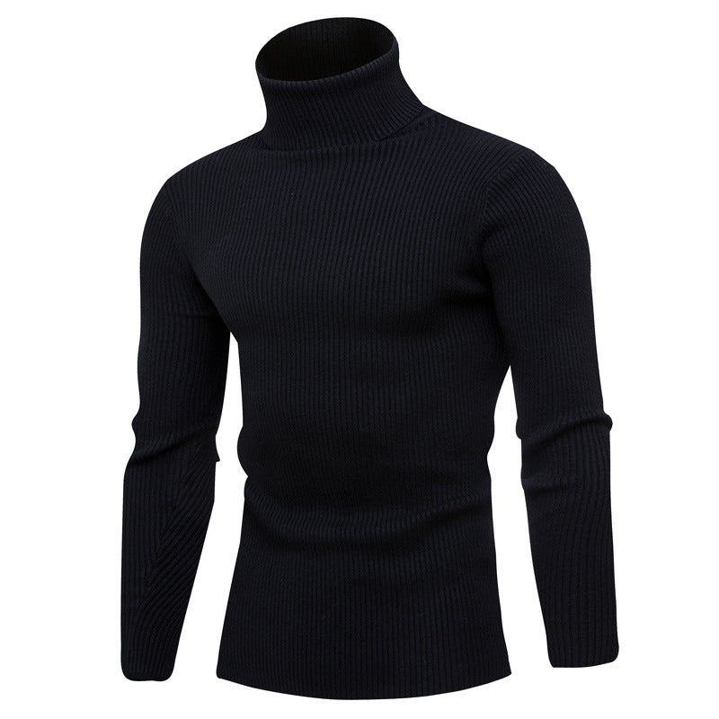 Men's elegant turtleneck sweater made of soft knit Lisslune