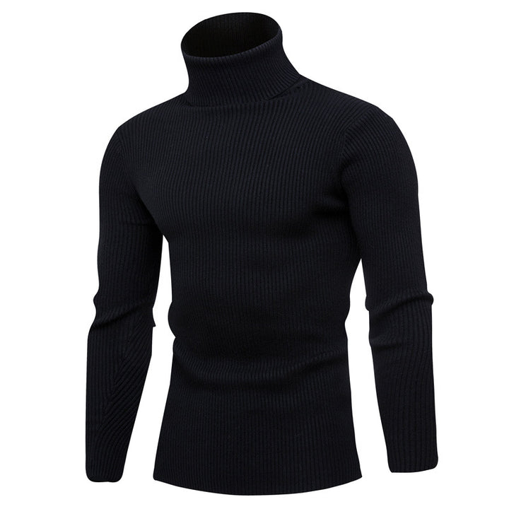 Men's elegant turtleneck sweater made of soft knit Lisslune