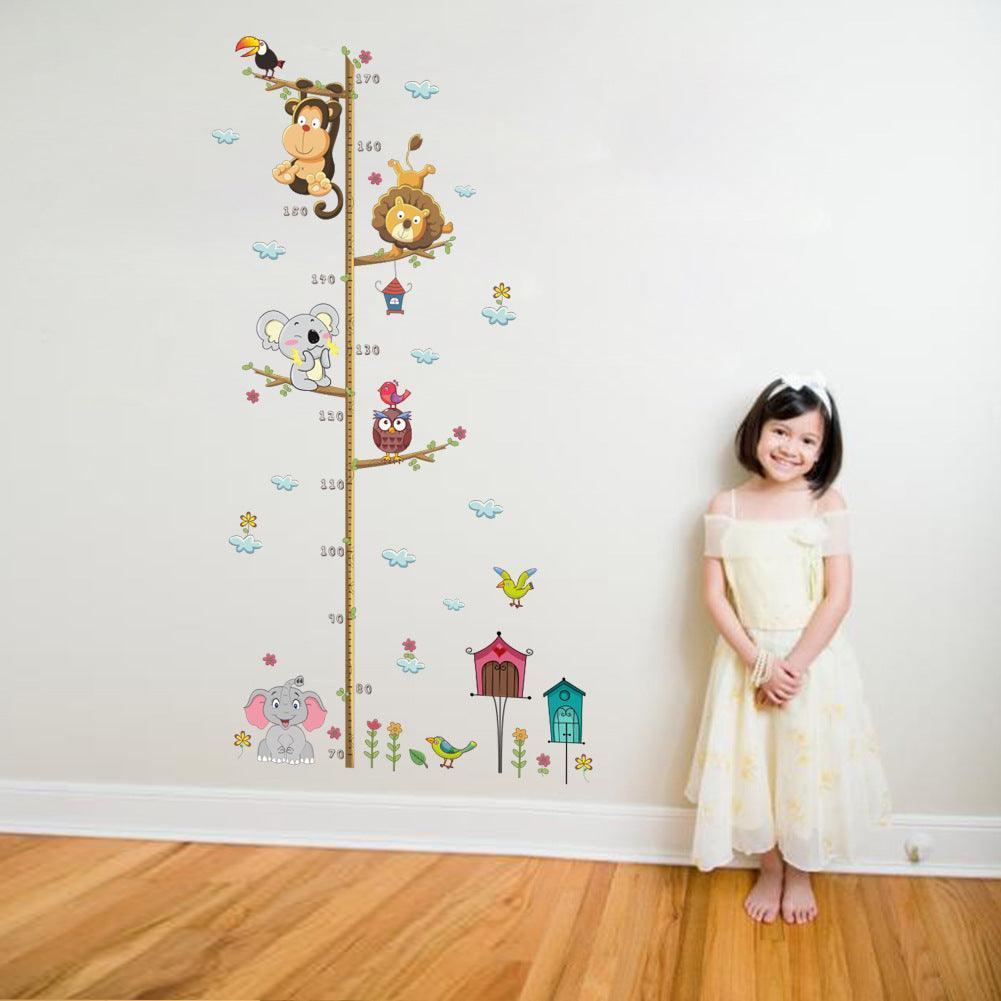 Lisslune | Charming Growth Tracking Wall Tattoo for Kids - Playful Room Decoration