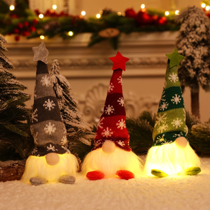 Lisslune | Lighted Christmas Gnome