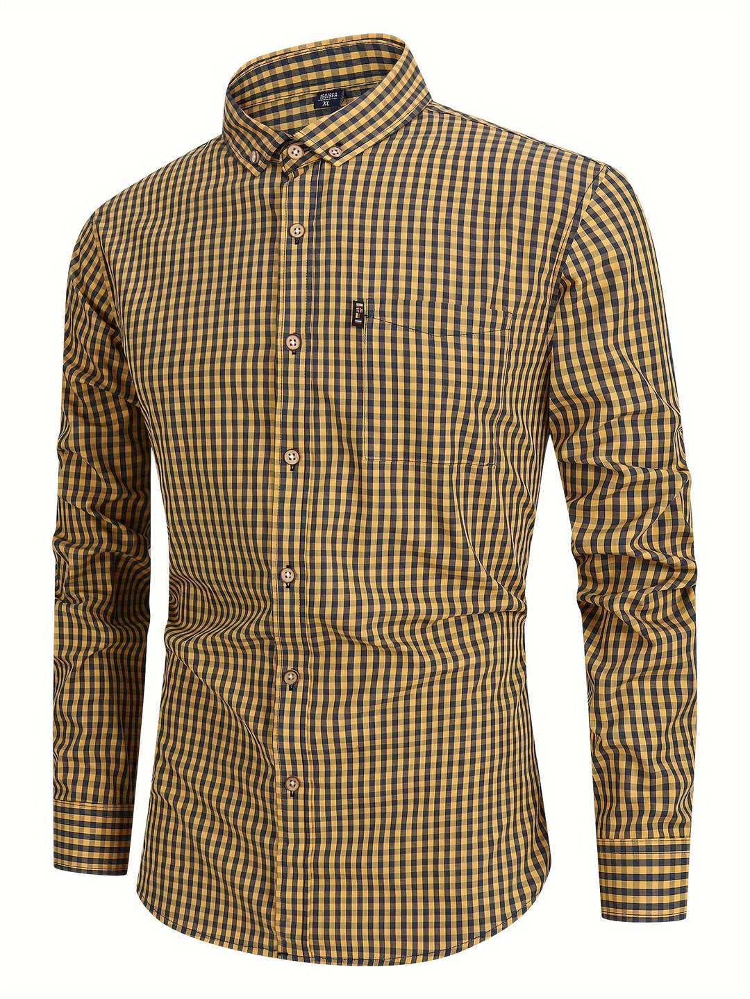 Lisslune | Men's Fashion Checkered Shirt – Stylish & Versatile