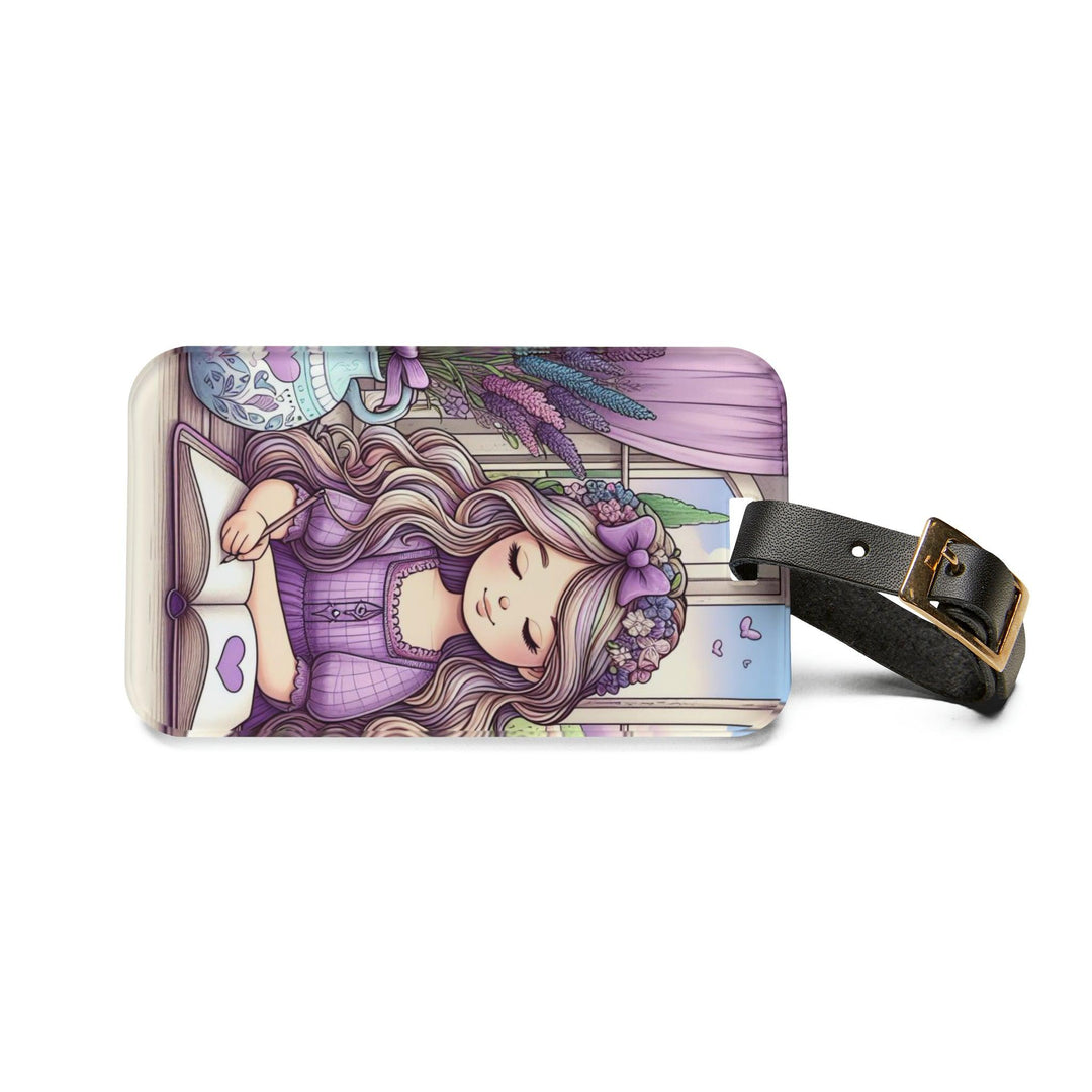 Lisslune | Personalized Premium Acrylic Luggage Tag Collection by Maison d'Elite: Travel with Elegance
