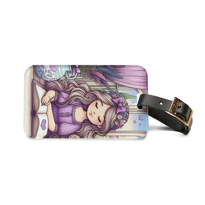 Lisslune | Personalized Premium Acrylic Luggage Tag Collection by Maison d'Elite: Travel with Elegance