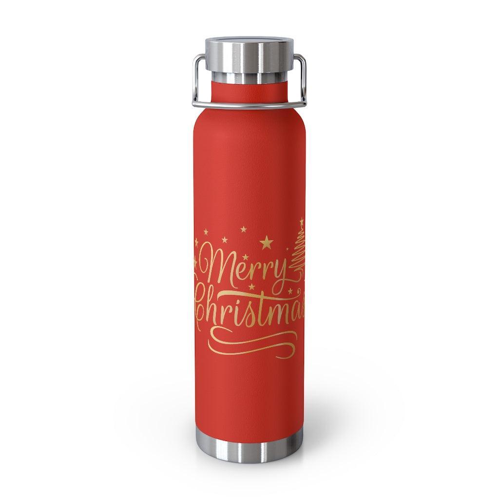 Lisslune | Vacation Joy Vacuum Insulated Stainless Steel Water Bottle - 22 Oz with Wide Neck