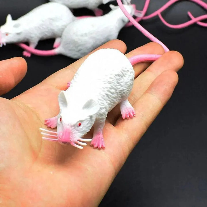 Lisslune | Realistic small rat prank toy for Halloween jokes