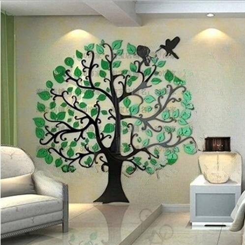 Lisslune | Modern Home 3d Three-Dimensional Tree Wall Stickers