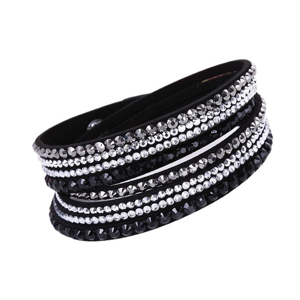 Lisslune | Multilayer Women's Bracelet Rhinestone Jewelry