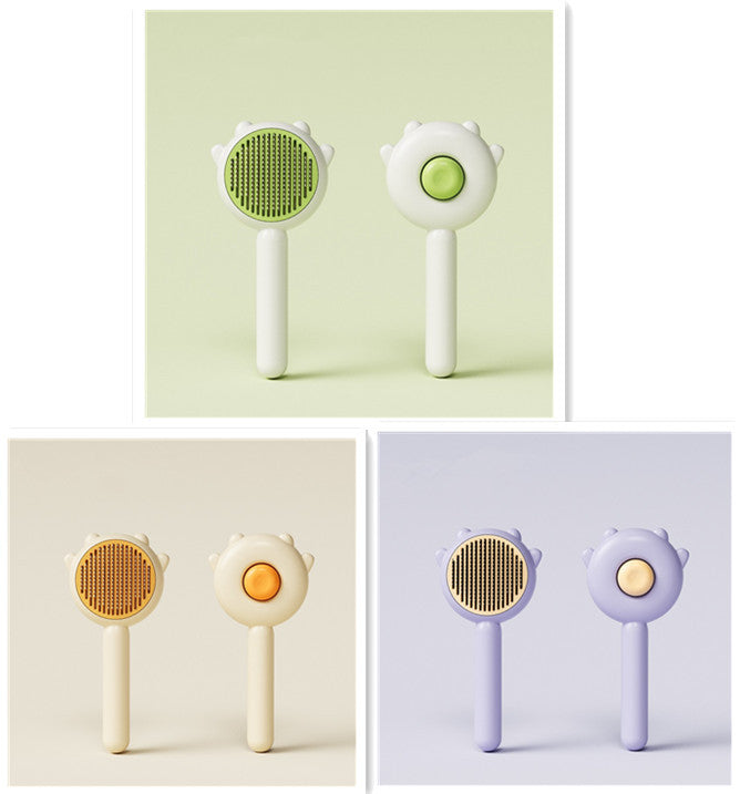 Lisslune | Kat Kam Massage Pet Care Brush - Perfect for Hair Removal and Care for Cats and Dogs