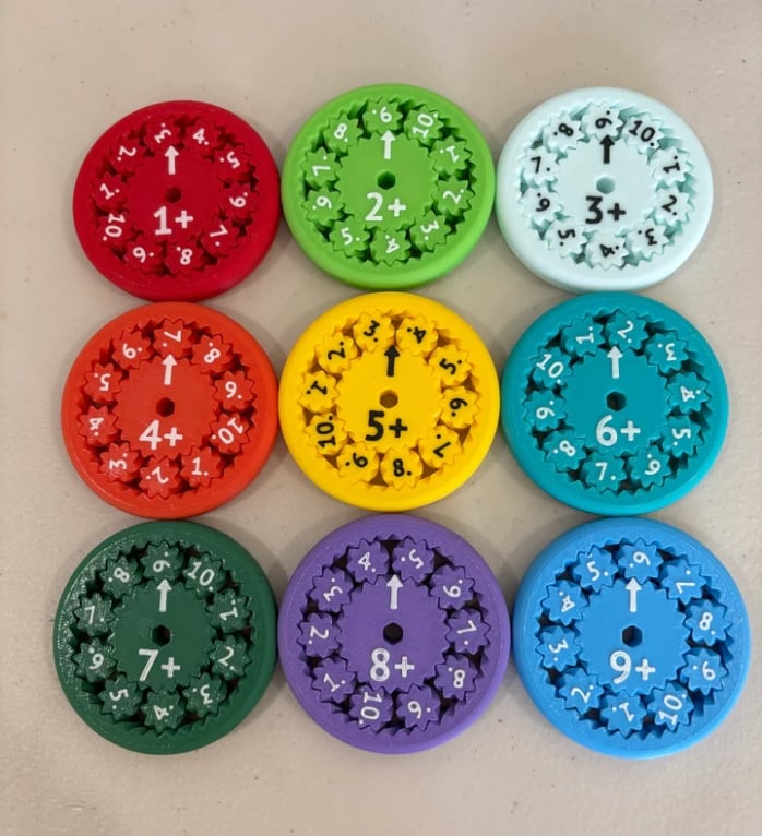 Lisslune | New Math Fidget Spinners