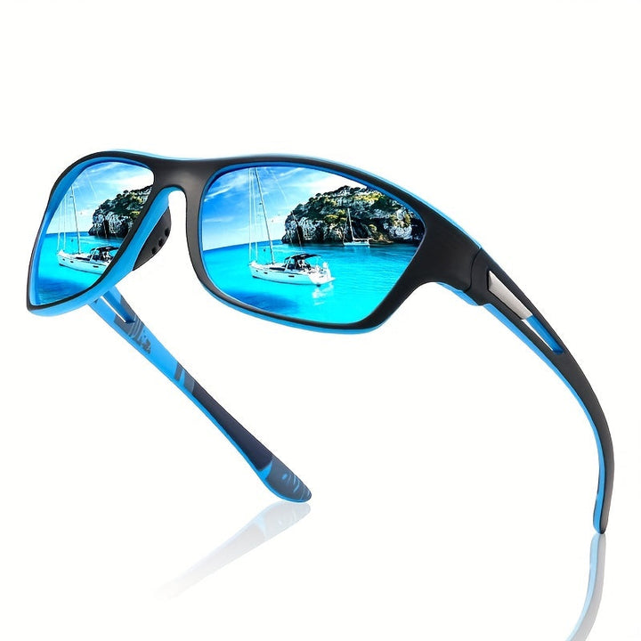 Lisslune | Sports Sunglasses for Men – Polarized with UV400 Protection – VisionX Pro