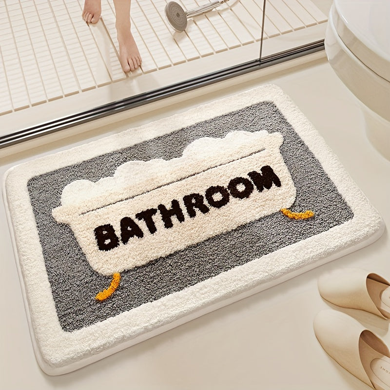 Lisslune | Soft and Non-Slip Bath Mat with High Absorbency