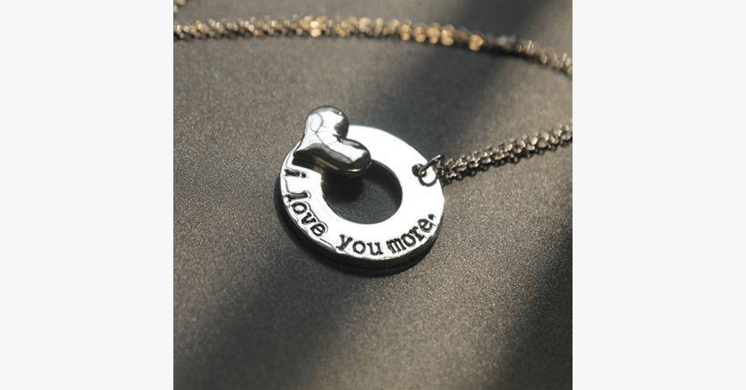 Lisslune | I love you more pendant
