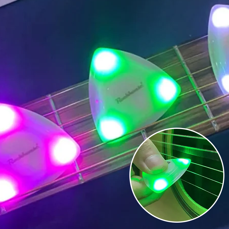 Lisslune | Light Up Guitar Plectrum