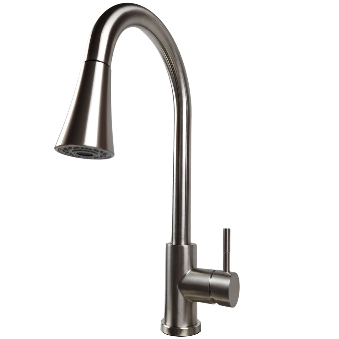 Lisslune | Kitchen mixer, faucet JF-7020S with pull-out spray, 2 modes, 400 mm