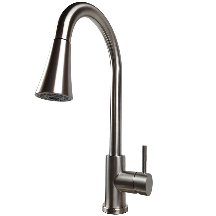 Lisslune | Kitchen mixer, faucet JF-7020S with pull-out spray, 2 modes, 400 mm