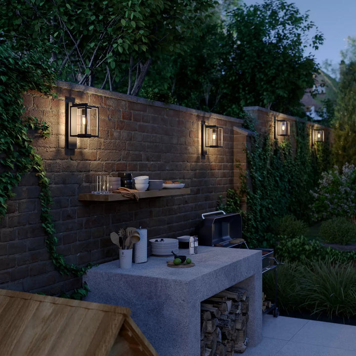 Lisslune | LumiGlow – Modern industrial outdoor wall light