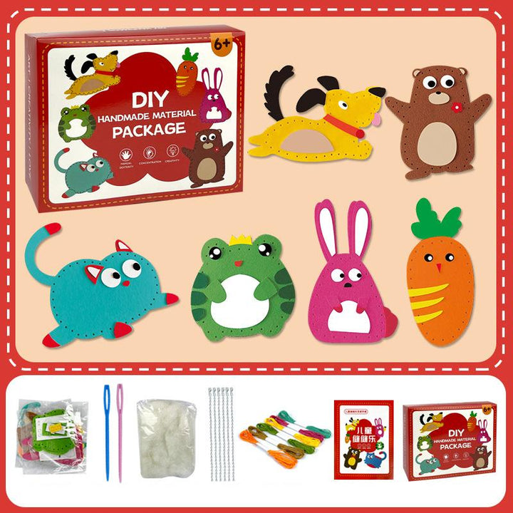 Lisslune | DIY sewing kit for children – Creative crafting with cute animal motifs