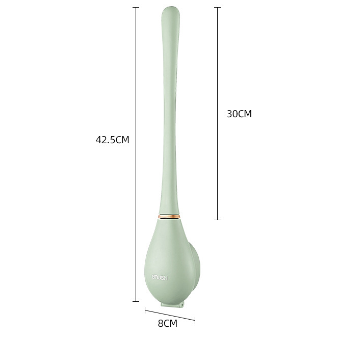 Lisslune | Modern flexible silicone toilet brush