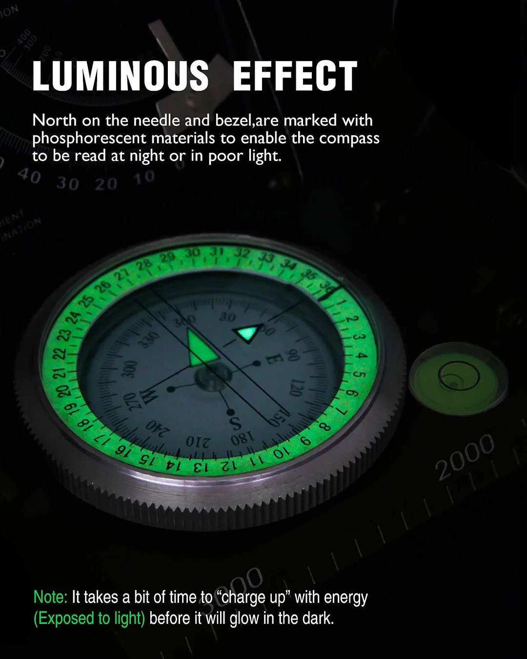 Lisslune | Multifunctional Military Aiming Navigation Compass Compass