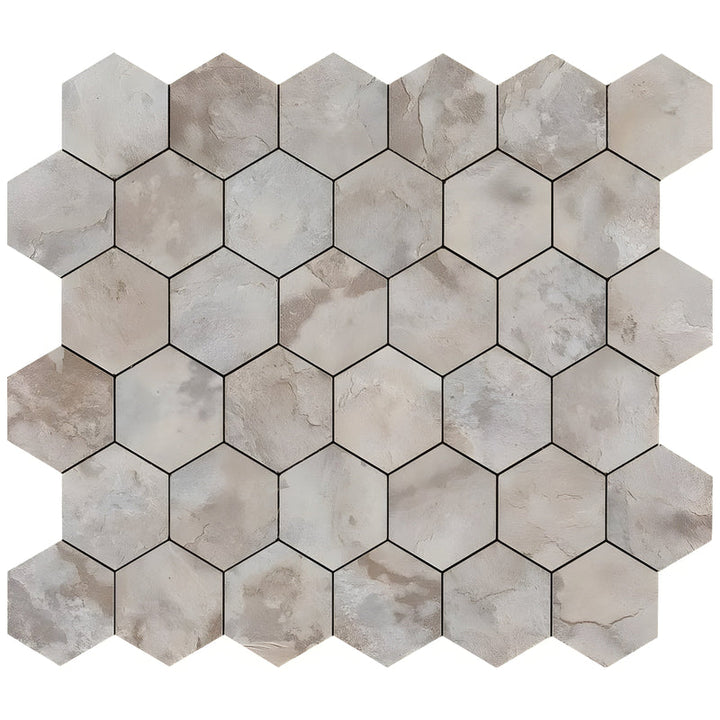 Lisslune | Stylish self-adhesive hexagonal tiles