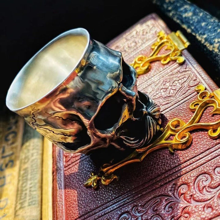 Lisslune | Holy Grail of life - Handmade Silver Wine Cup