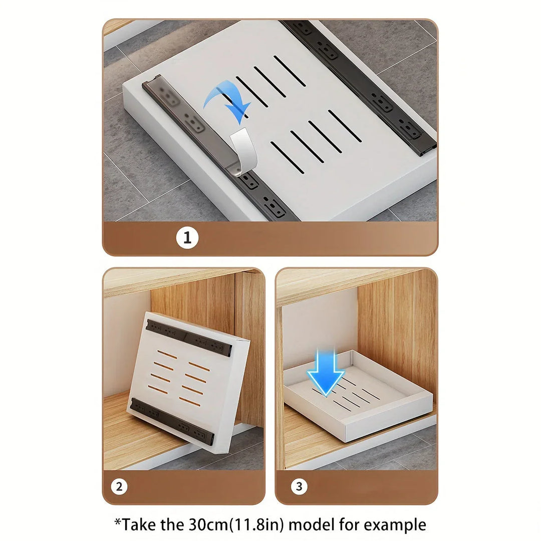 Lisslune | Expandable Kitchen Cabinet Organizer