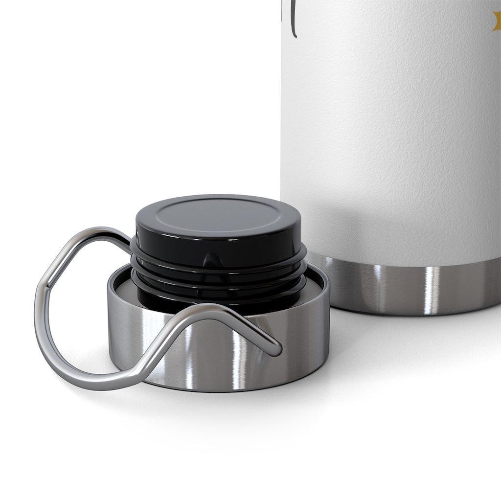 Lisslune | Merry Moments 22 Oz Stainless Steel Insulated Holiday Water Bottle