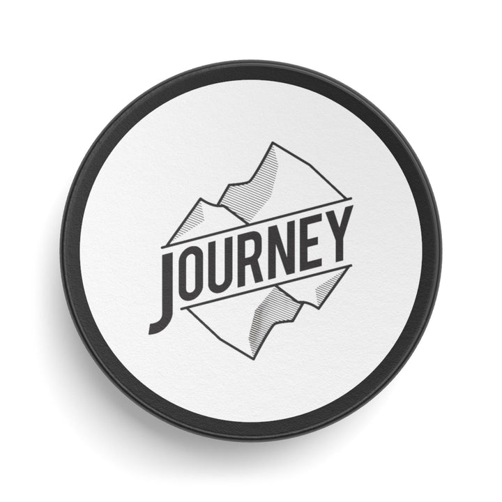 Lisslune | Custom Black Hockey Puck: Distinctive Customization for Passionate Fans