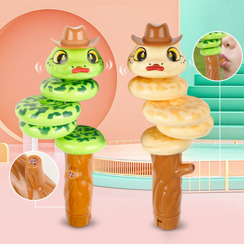 Lisslune | Twisted Balance Swinging Snake Whistle Toy