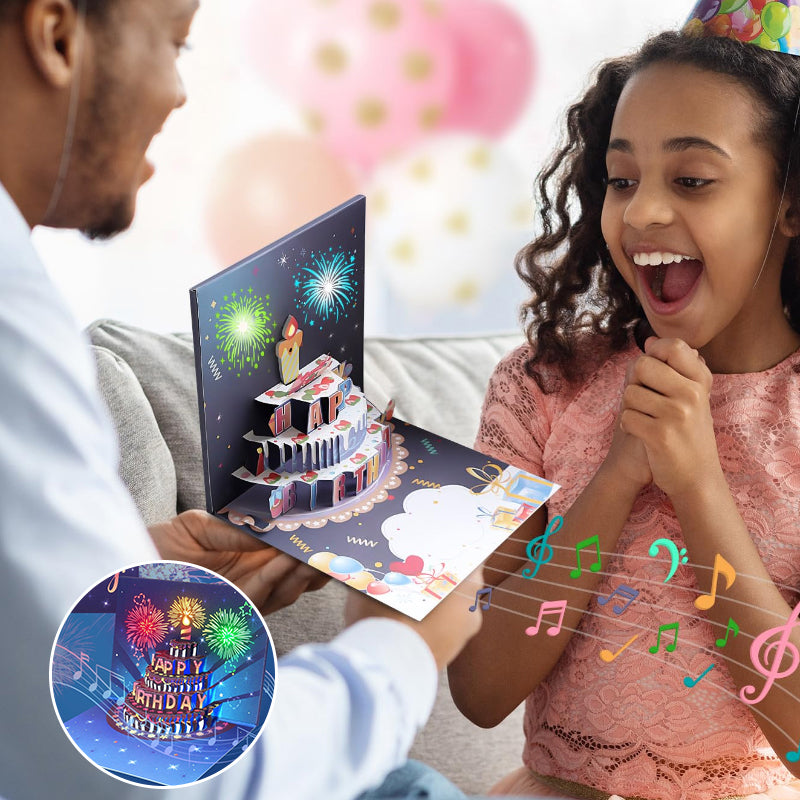 Lisslune | Pop up birthday card