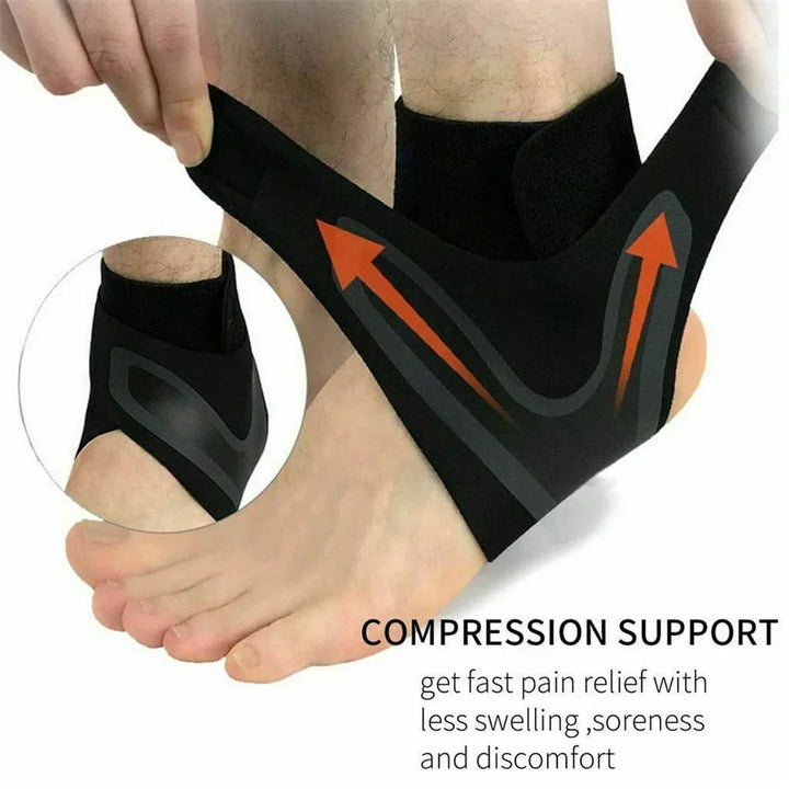 Lisslune | Plantar Ankle X Wrap Support Compression Sock