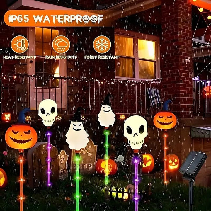 Lisslune | 6 in 1 Halloween Solar Garden Lights
