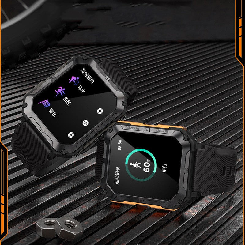 Lisslune | FitPulse | Sport Smartwatch Bluetooth Calls | Waterproof, Photography, Heart Rate Monitoring | Stylish and Functional