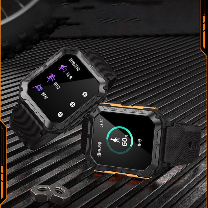 Lisslune | FitPulse | Sport Smartwatch Bluetooth Calls | Waterproof, Photography, Heart Rate Monitoring | Stylish and Functional