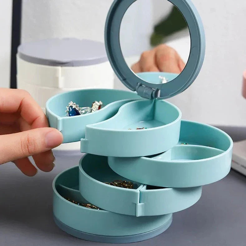 Lisslune | Multi-Layer Rotating  Jewelry Organizer Storage