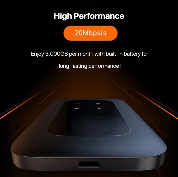 Lisslune | Portable 5G Mobile Router – Fast & Reliable Internet On the Go