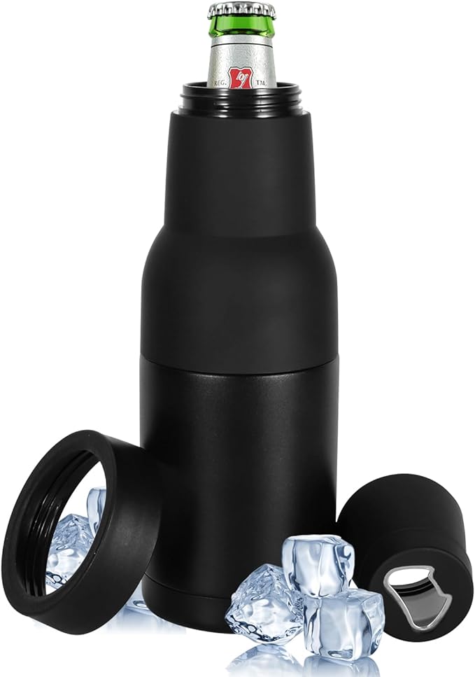 Lisslune | Beer Bottle and Can Cooler with Beer Opener