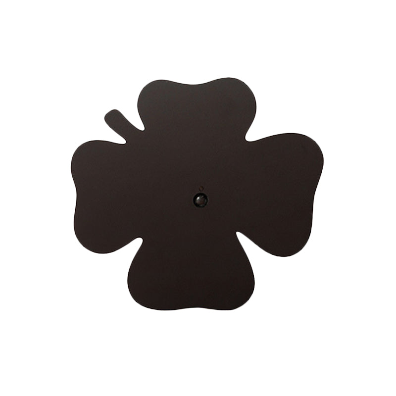 Skørter | Black Version Four-Leaf Clover Wall Night Lamp Minimalism LED Acrylic Night Shadow Light, USB