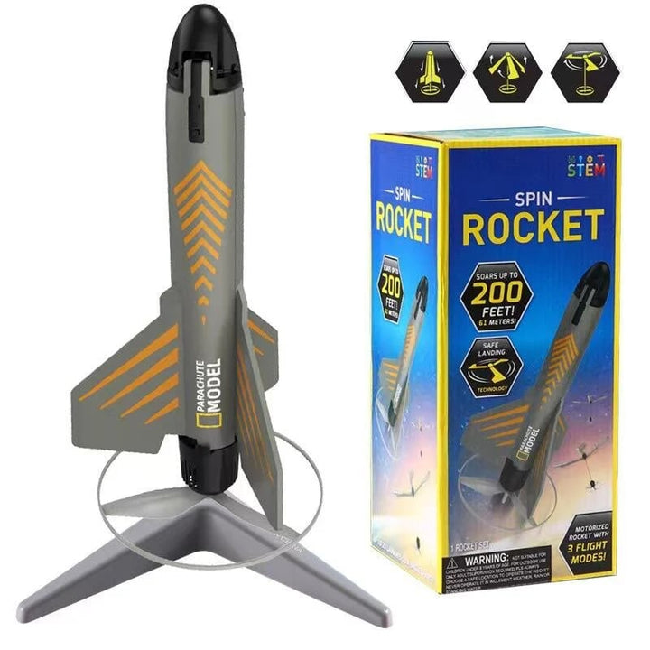 Lisslune | National Geographic Rocket Launcher for Kids-space toy gift for boys and girls
