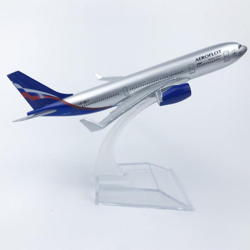 Lisslune | Russian Airlines 16cm Legal Aircraft Model - Impressive Collectible Model for Aviation Enthusiasts - Exceptional Craftsmanship Display Piece